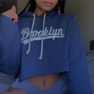 Brooklyn Cropped Hoodie